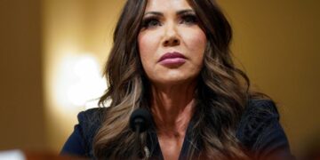 ‘Astonishing scene’: Shockwaves as Kristi Noem confronted by veteran on Capitol Hill