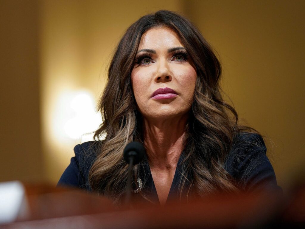 ‘Astonishing scene’: Shockwaves as Kristi Noem confronted by veteran on Capitol Hill