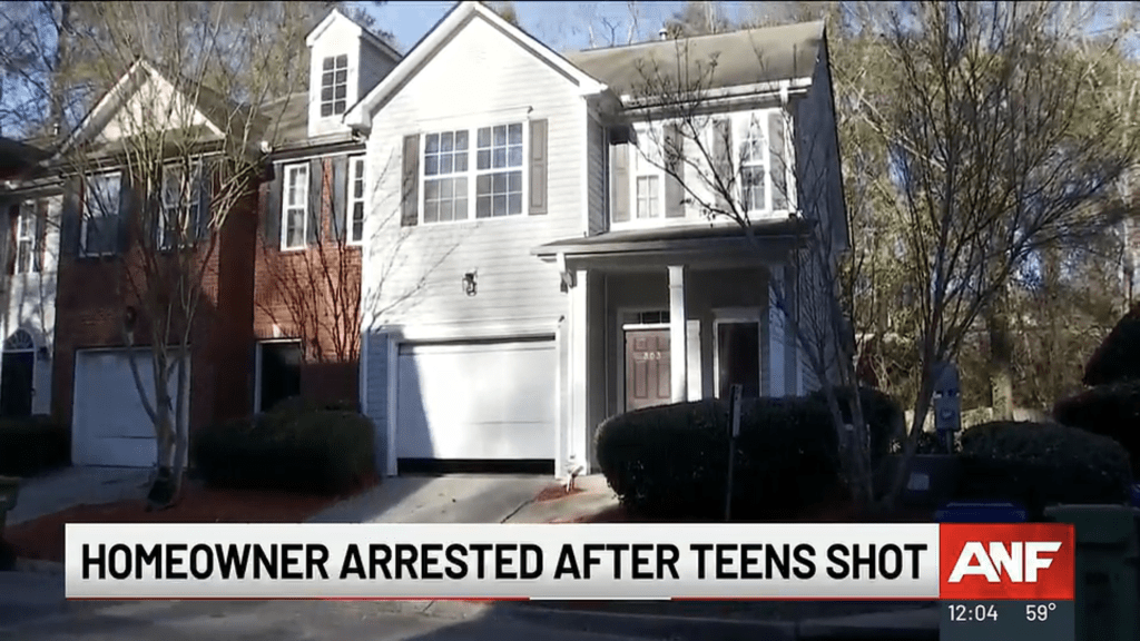 Police believe the teens attempted to steal packages from Bradford's front porch before the shooting broke out.