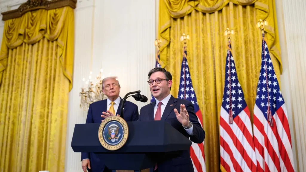 ‘See no evil’: Mike Johnson accused of ‘shamelessly playing dumb’ to protect Trump