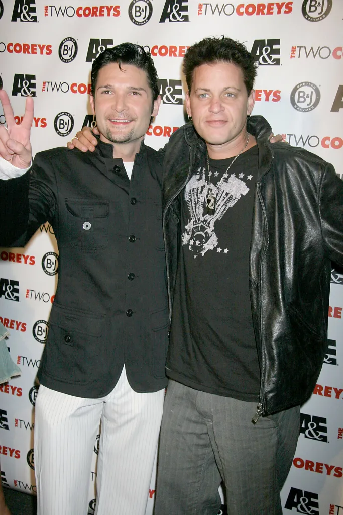 Corey Feldman and Corey Haim at 
