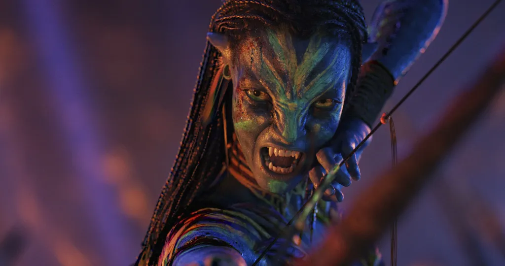 Neytiri (Zoe Saldana) in