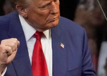 ‘Going full North Korean’: Internet erupts after Trump’s new battleship announcement