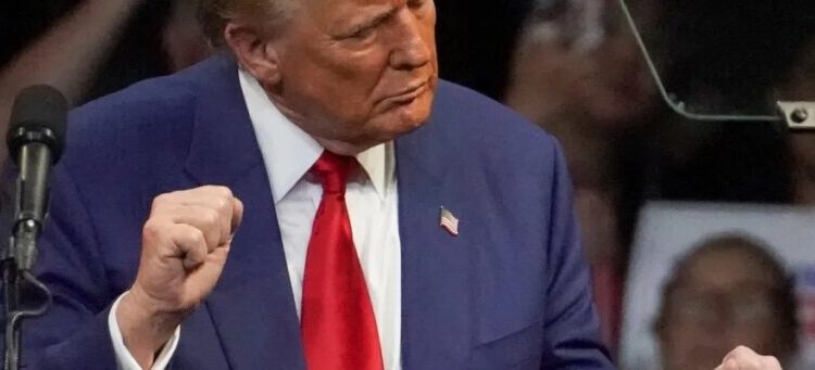 ‘Going full North Korean’: Internet erupts after Trump’s new battleship announcement