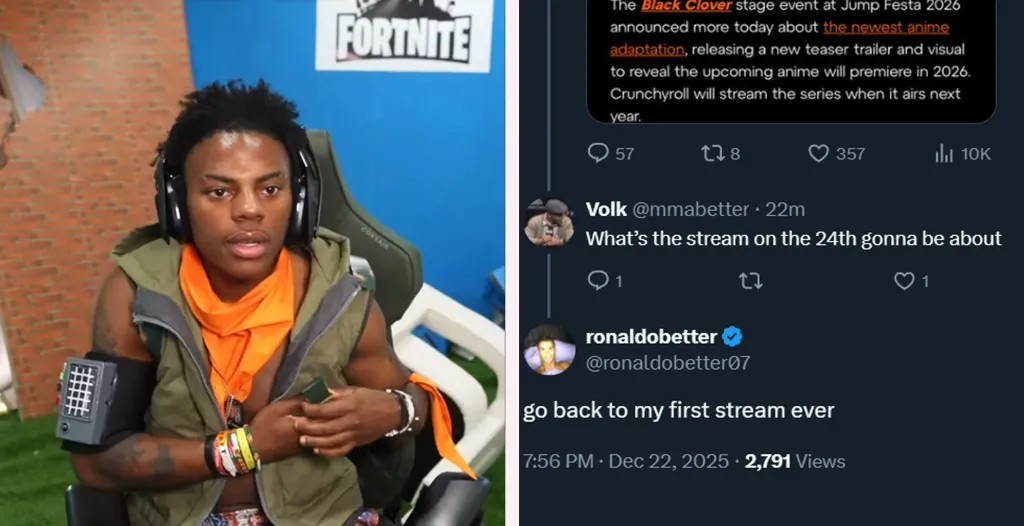 IShowSpeed Teasing Fortnite Skin