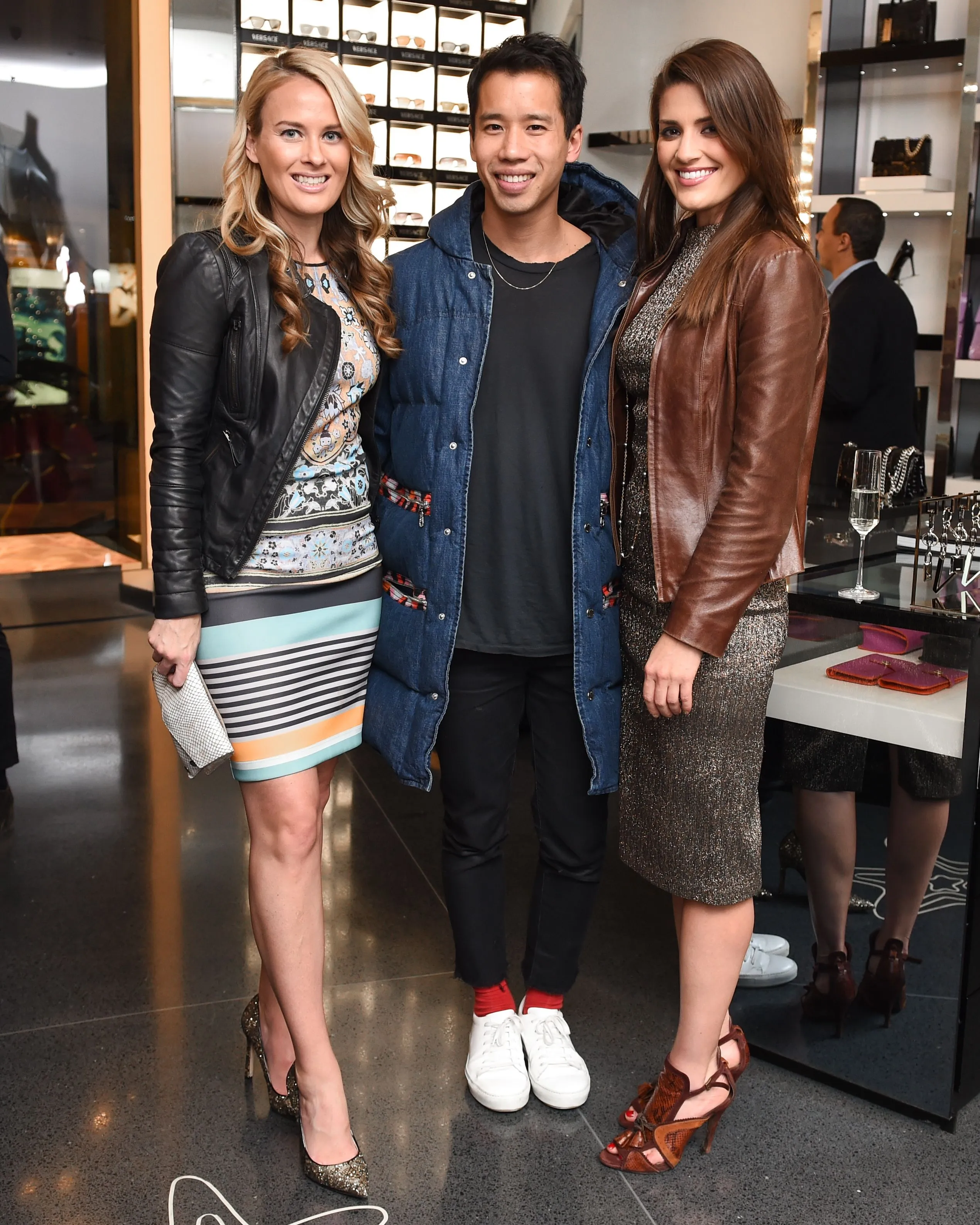 Jackie Lamping, Jared Eng, and Meredith Kendall posing together.
