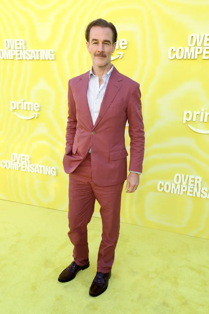 James Van Der Beek attends the Los Angeles premiere of the Prime video series 