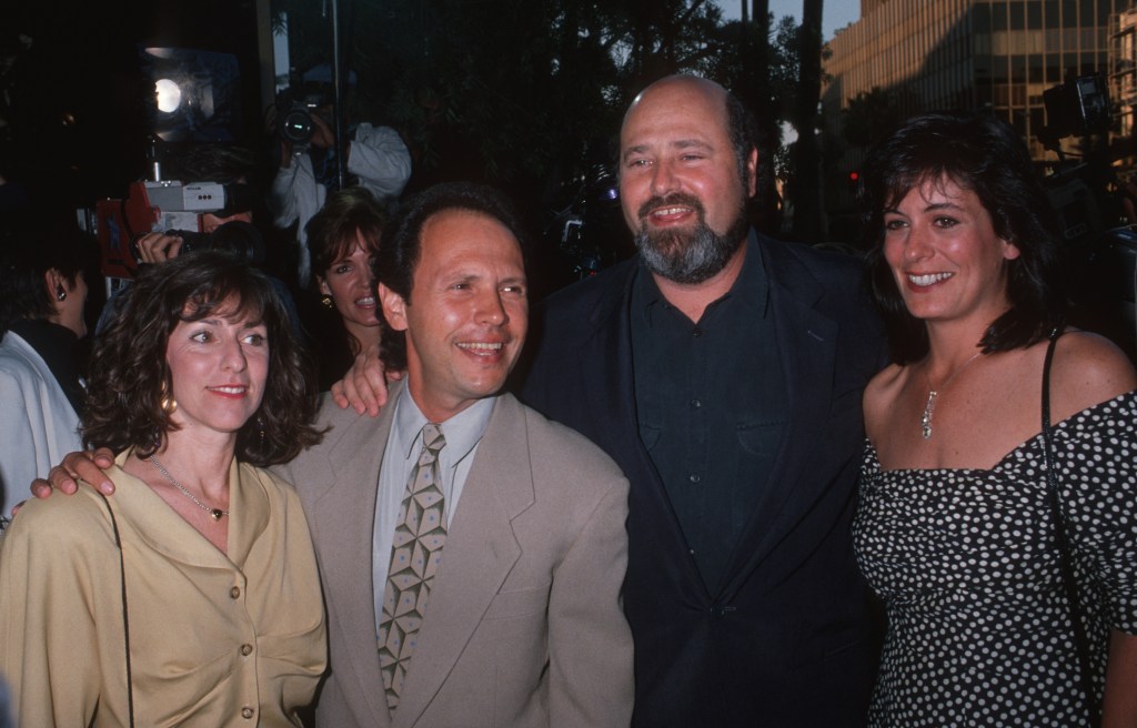 Janice Crystal, Crystal and Reiner at the premiere of 