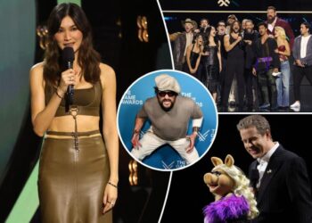 Jason Momoa, Lenny Kravitz, Miss Piggy nerd out at ‘Oscars of gaming’