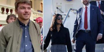 JD Vance offers damning message to racist Nick Fuentes for revolting attacks on wife Usha: ‘Eat s–t’