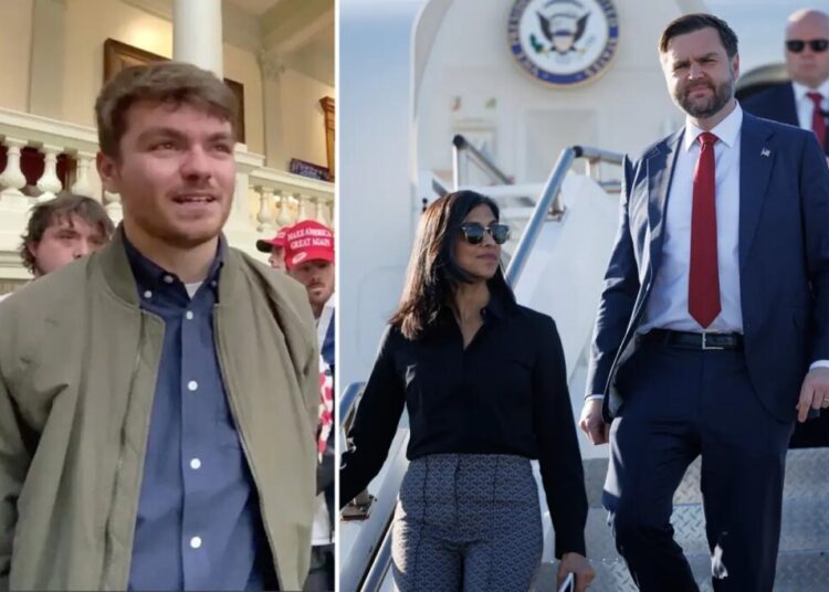 JD Vance offers damning message to racist Nick Fuentes for revolting attacks on wife Usha: ‘Eat s–t’