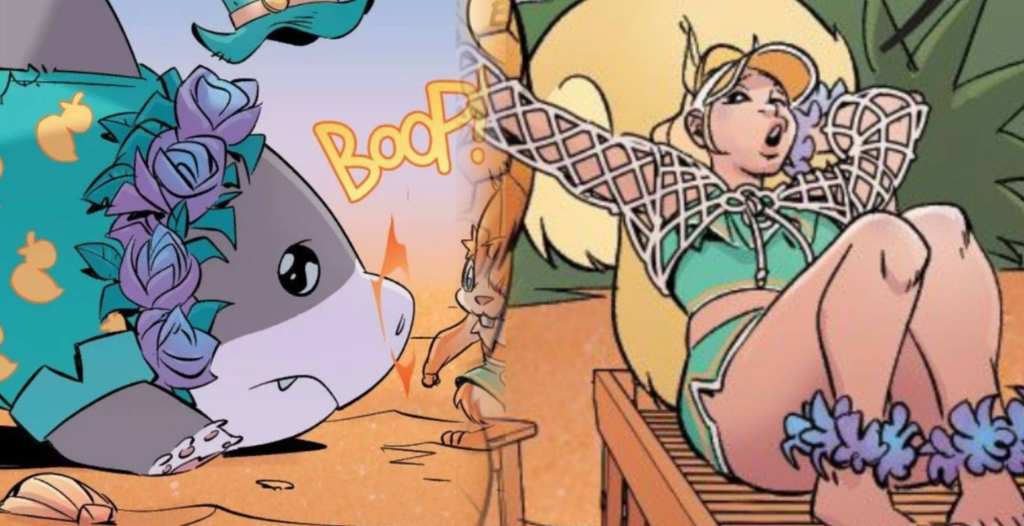 Jeff and Squirrel Girl beach skins for Marvel Rivals