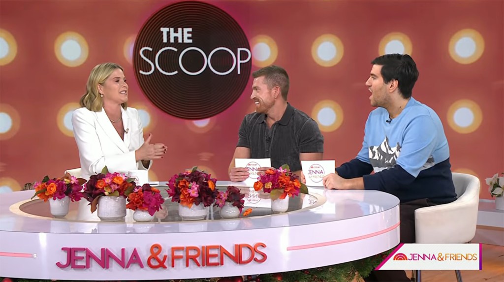 Jenna Bush Hager speaks with Evan Real and Danny Murphy of Virtual Reali-Tea on Today.