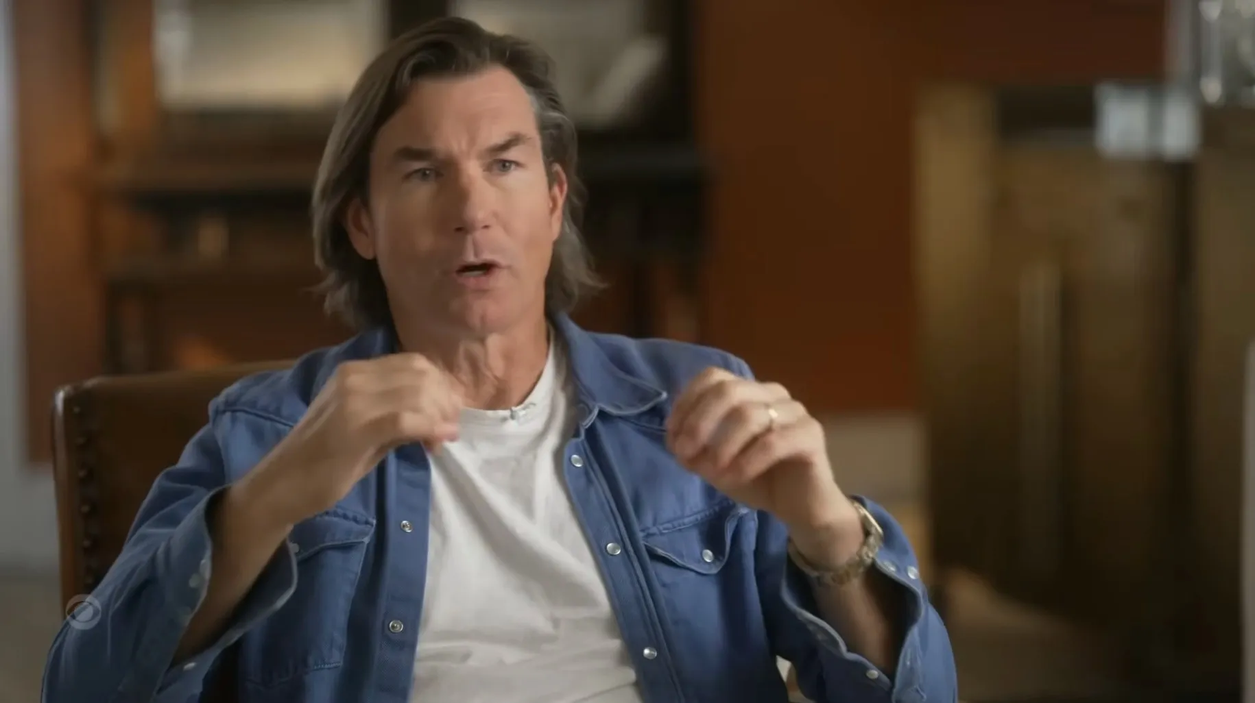 Jerry O'Connell speaking in an interview.