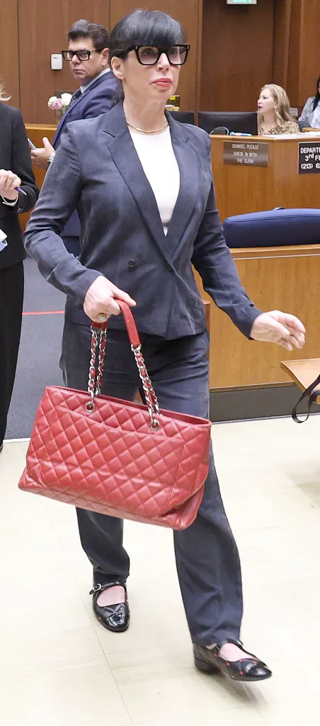 Jillian Shriner appears in at a hearing in Los Angeles Superior Court on Sept. 25, 2025.