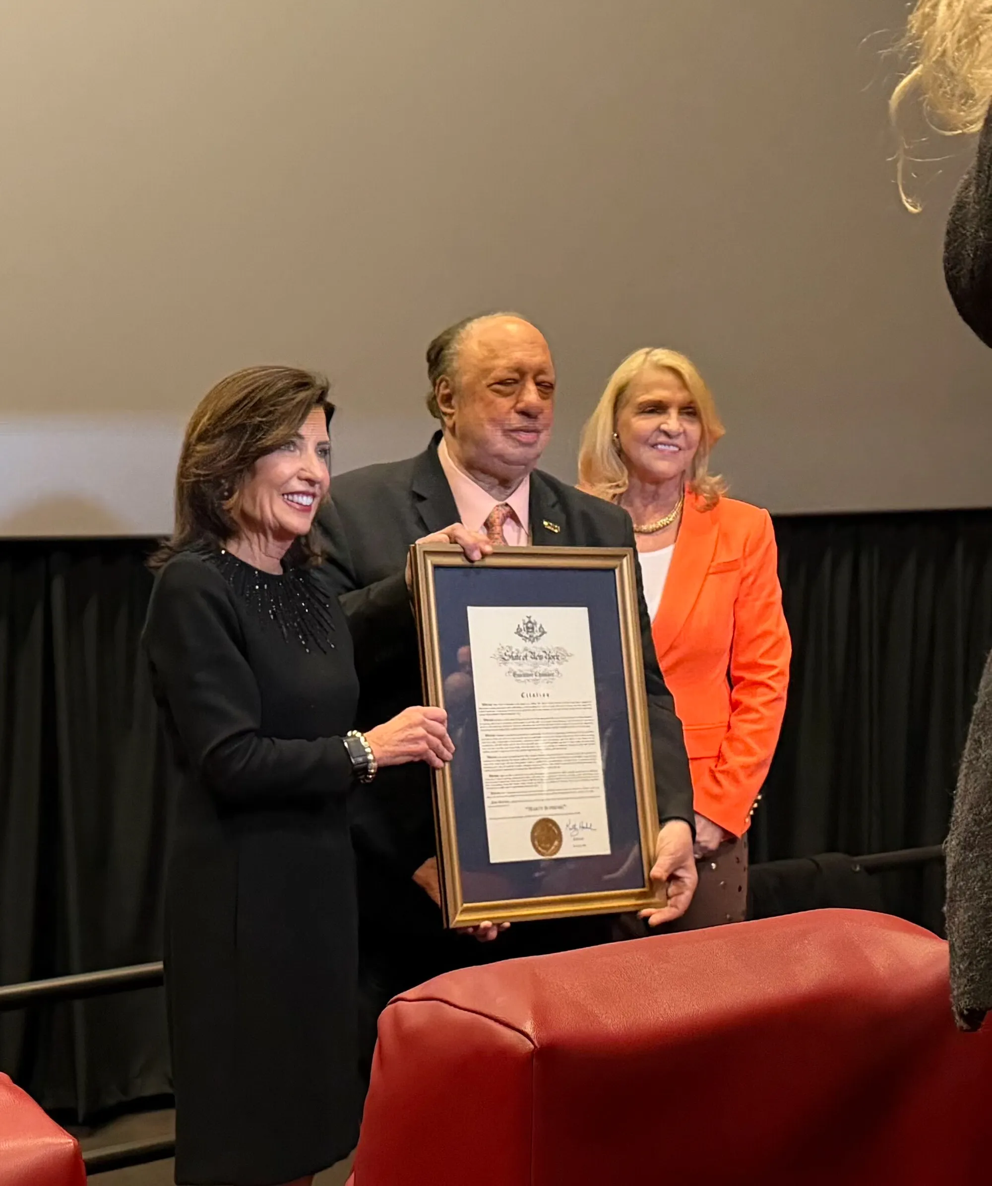 John Catsimatidis and Kathy Hochul 