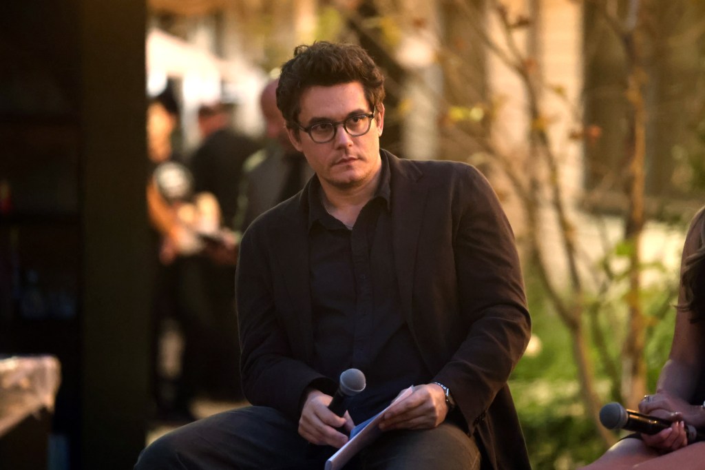 John Mayer at a private concert for the Heart and Armor Foundation.