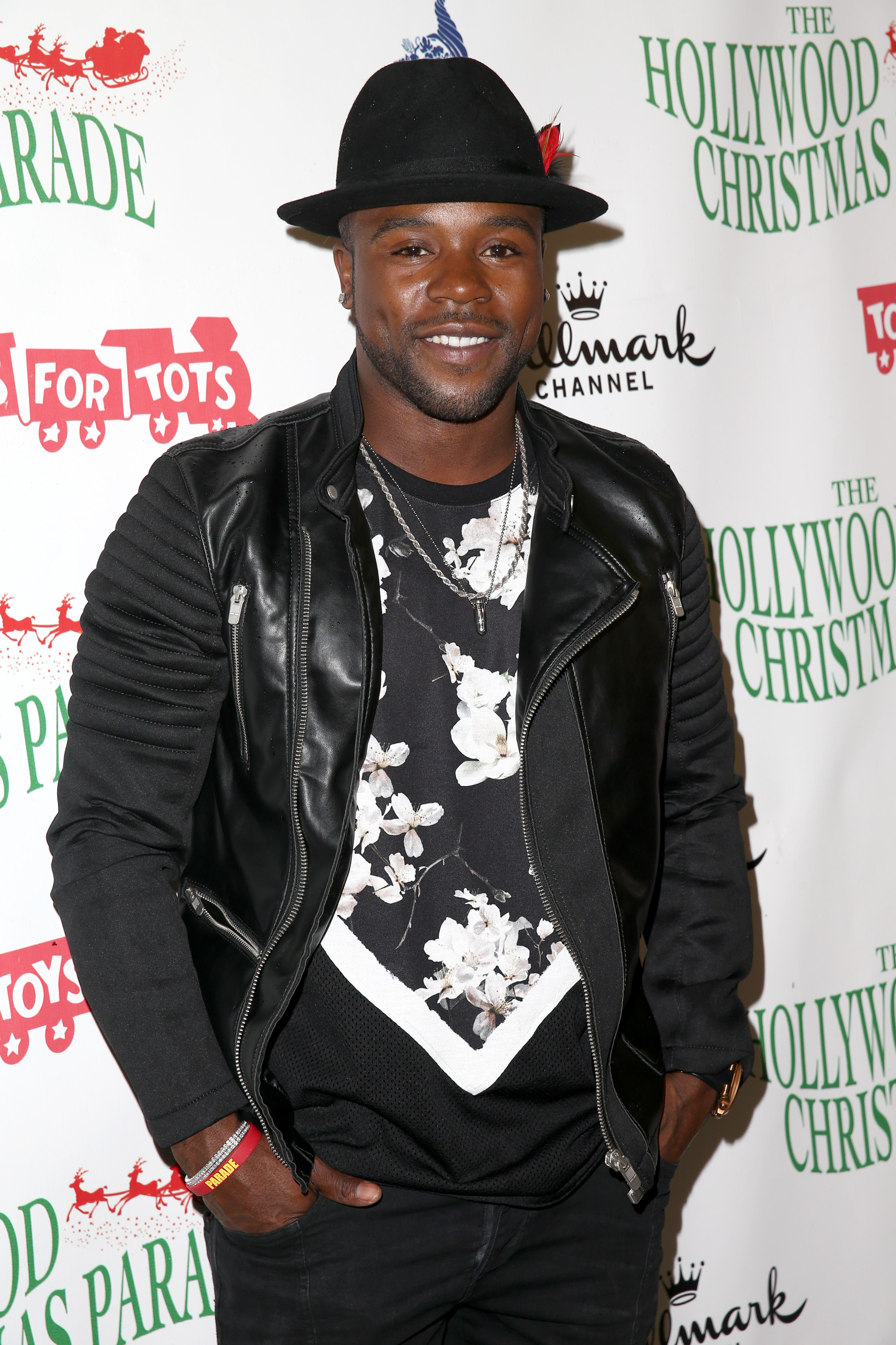 Joshua Allen at the Hollywood Christmas Parade in 2014