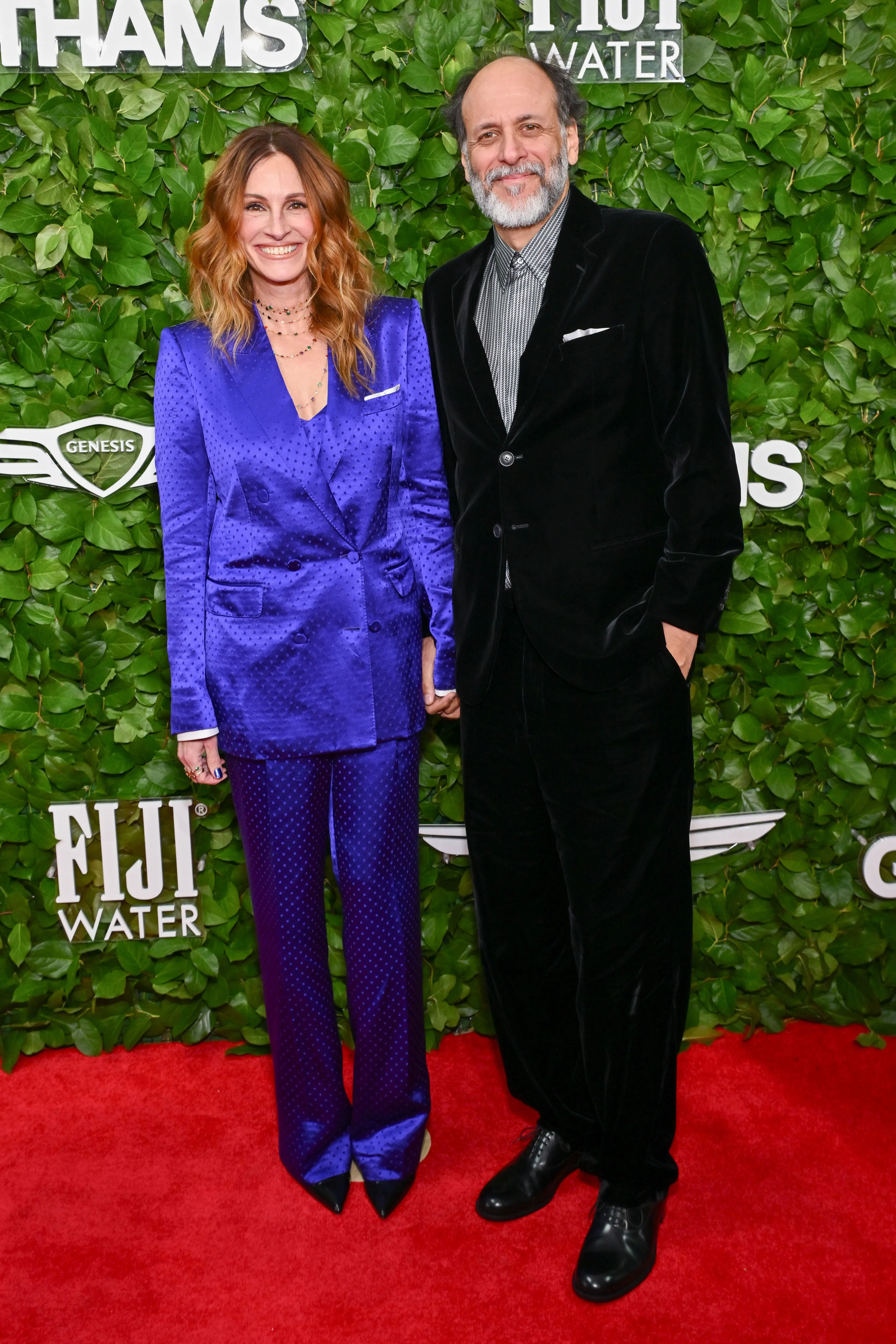 Julia Roberts and Luca Guadagnino attend the 35th Gotham Film Awards