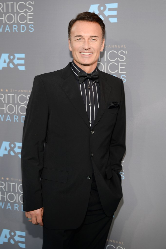 Julian McMahon at 2016 Critics' Choice Awards, January 2016