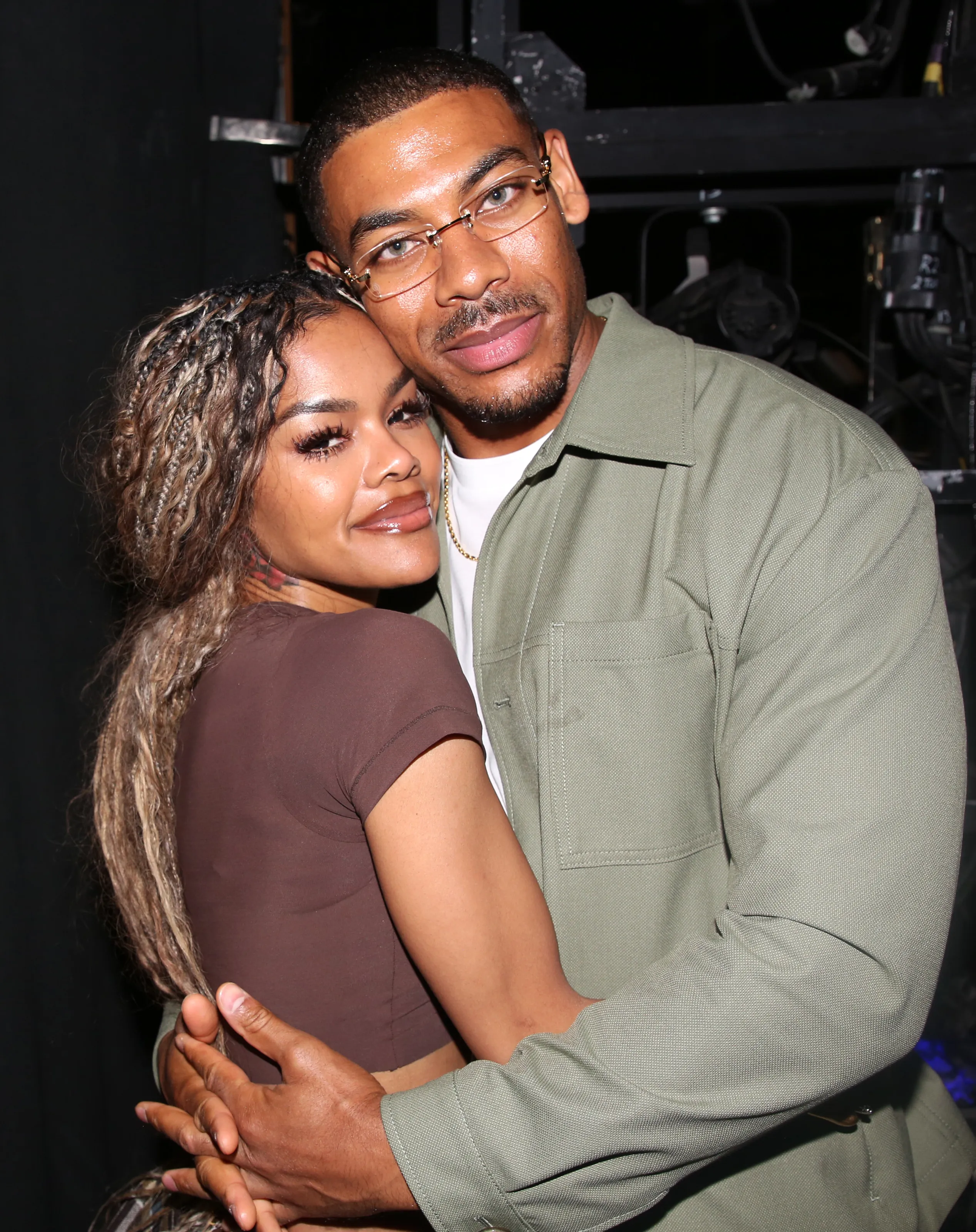 Teyana Taylor and Aaron Pierre 