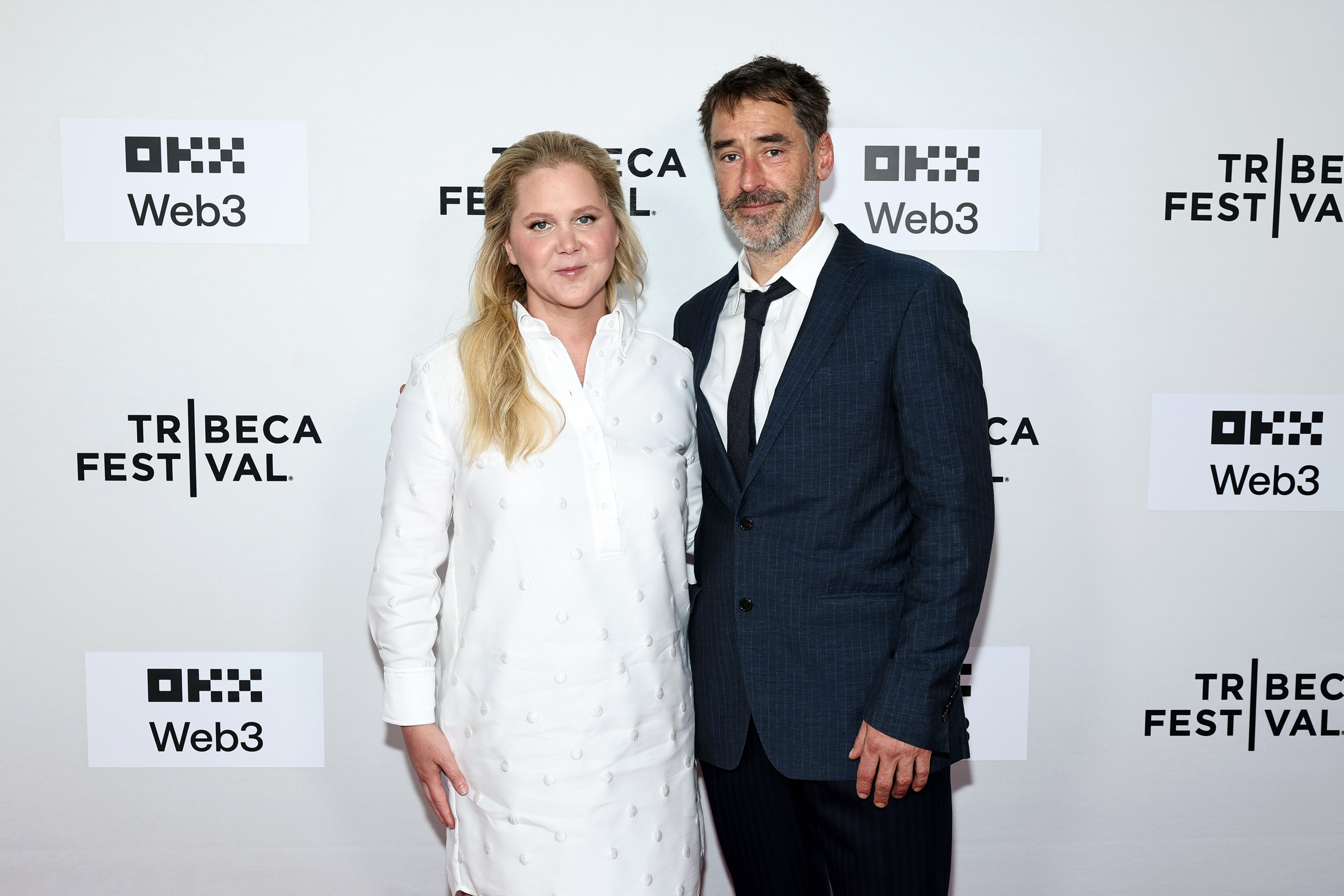 Amy Schumer and Chris Fischer at the