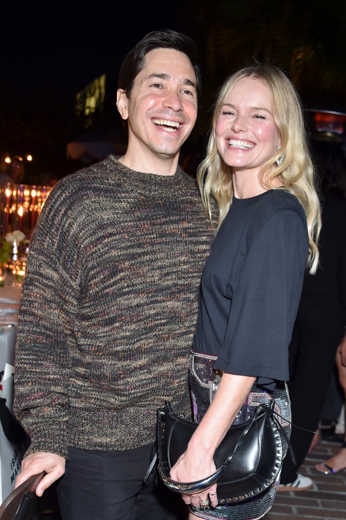 Justin Long and Kate Bosworth in April 2024