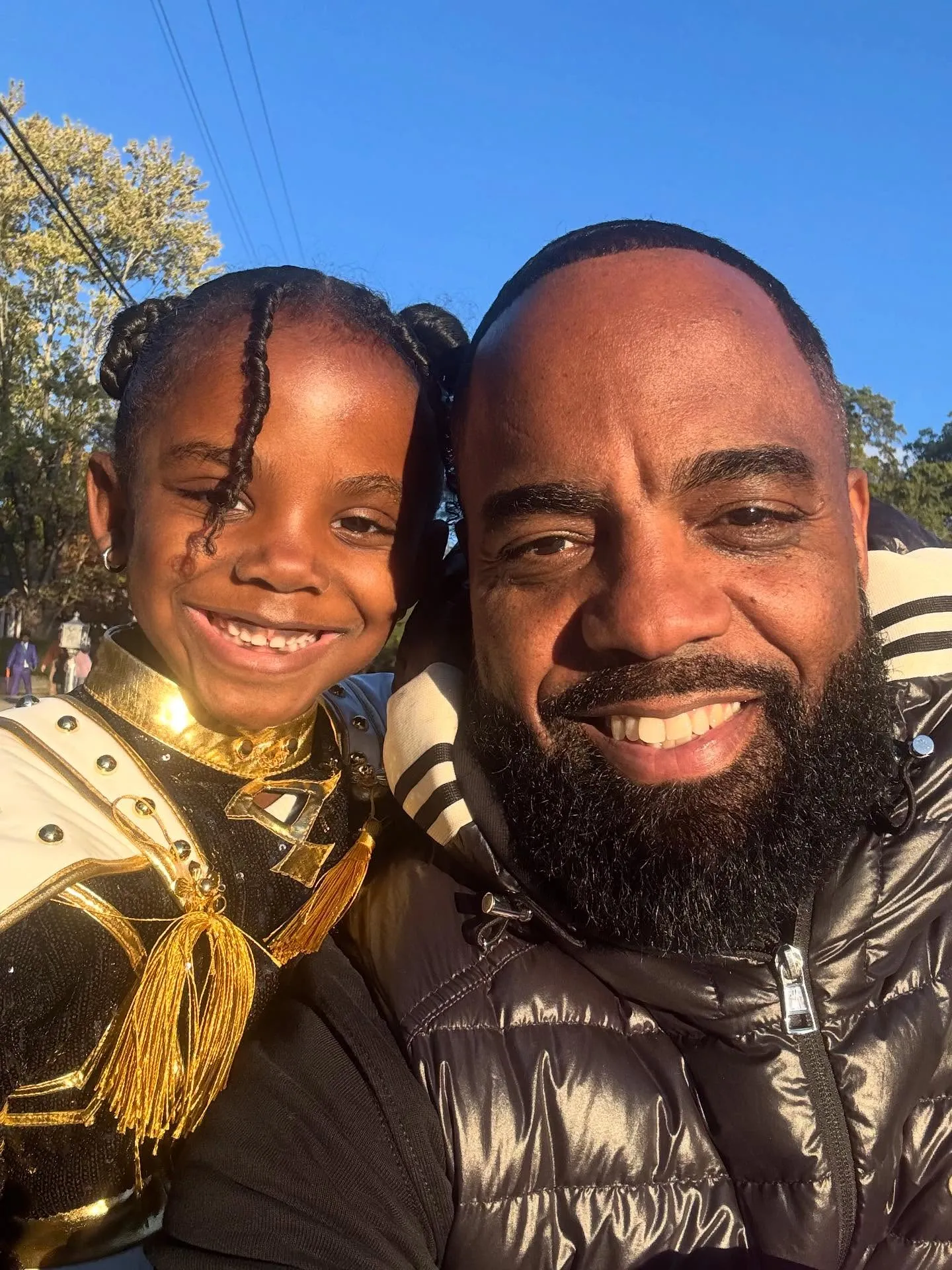 Todd Tucker and daughter Blaze.