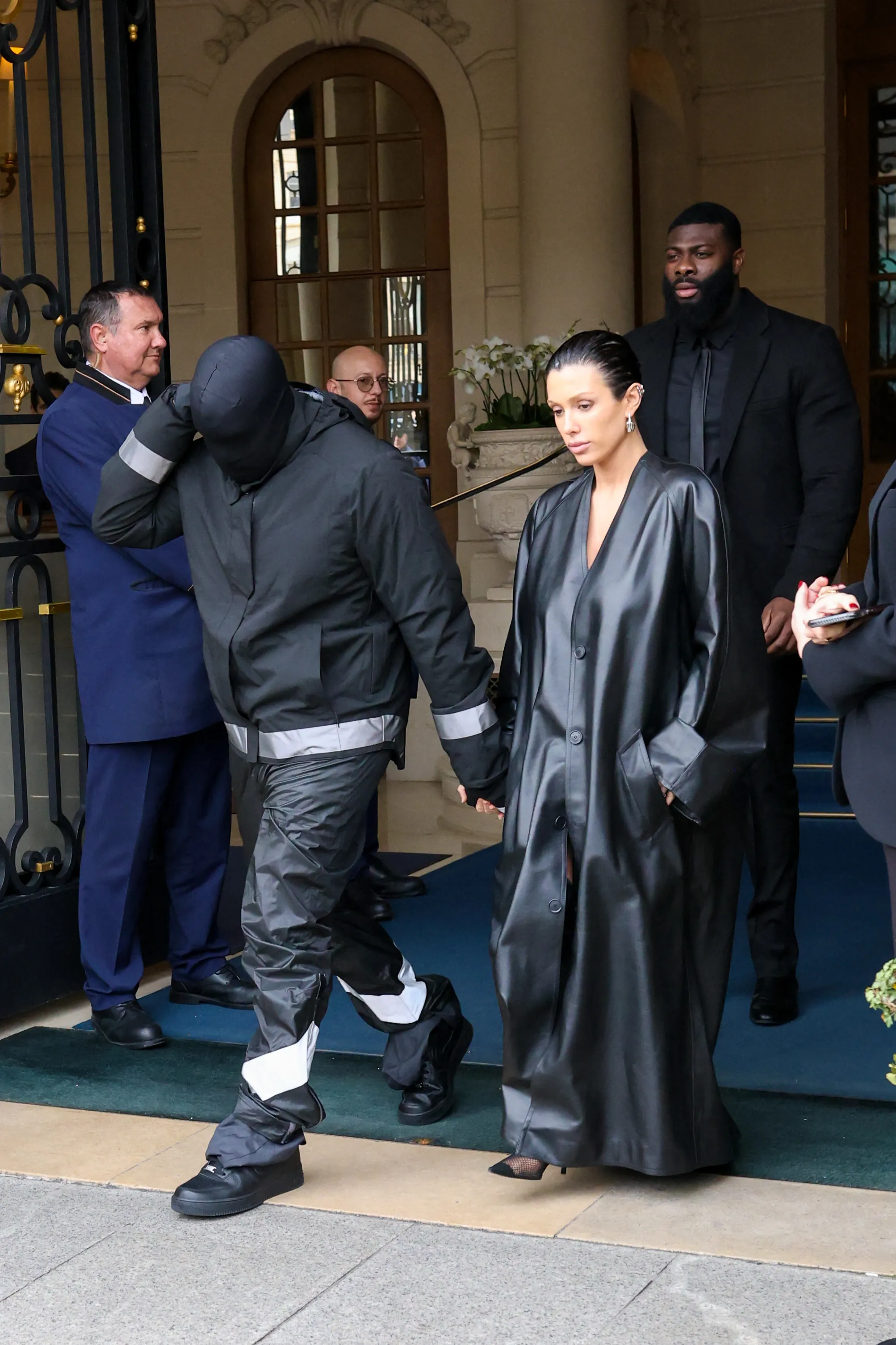 Kanye West and Bianca Censori.