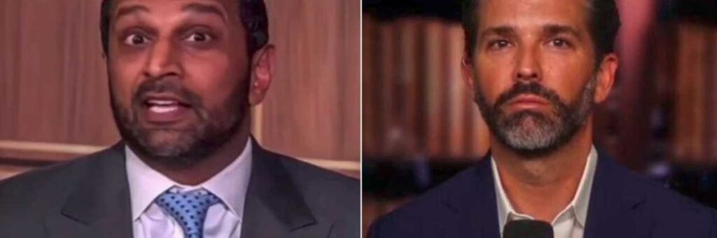 ‘Setup operation’: Kash Patel backs up Trump Jr.’s wild theory on J6 pipe bomber