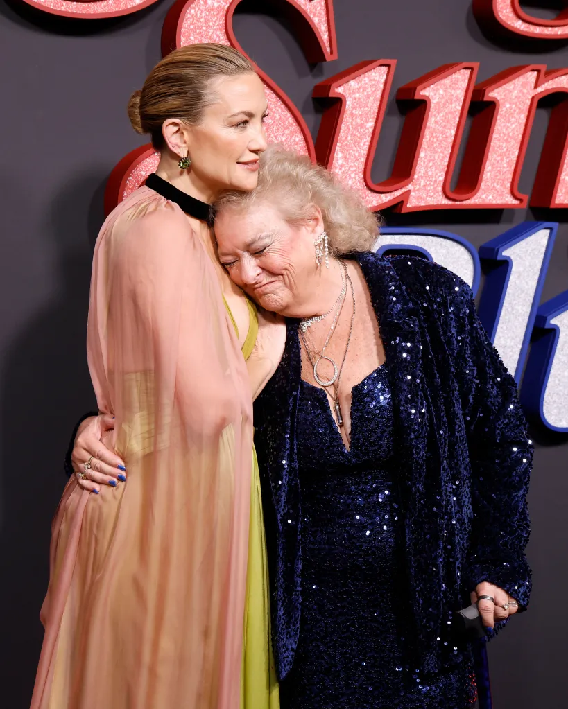 Kate Hudson with Claire Sardina at the 