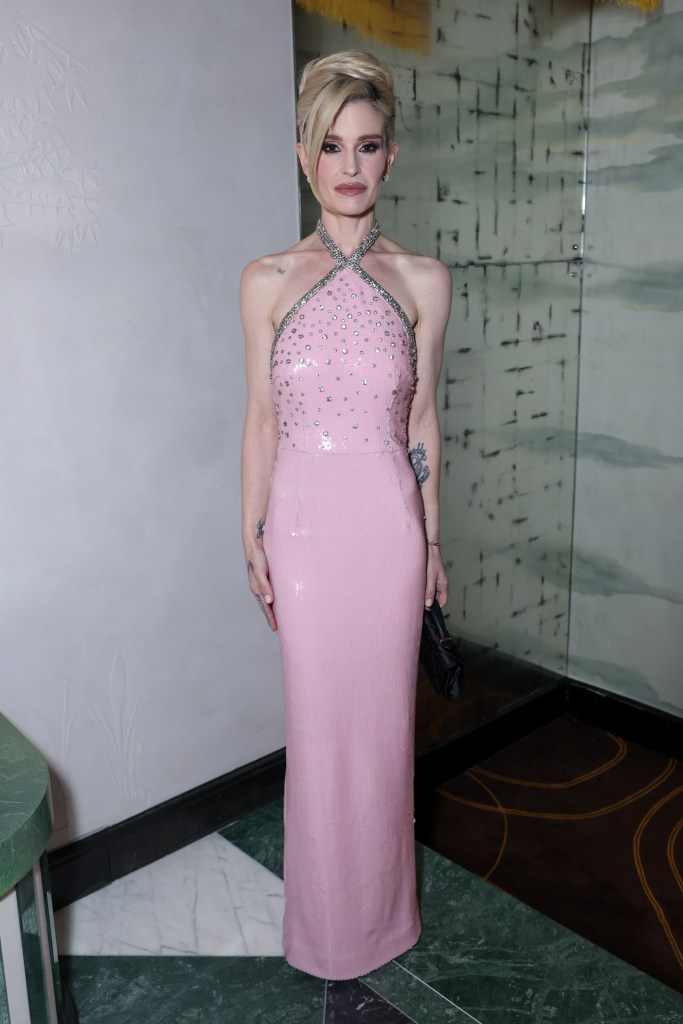 Kelly Osbourne attends a special cocktail hosted by Rebecca Vallance at Aki London.