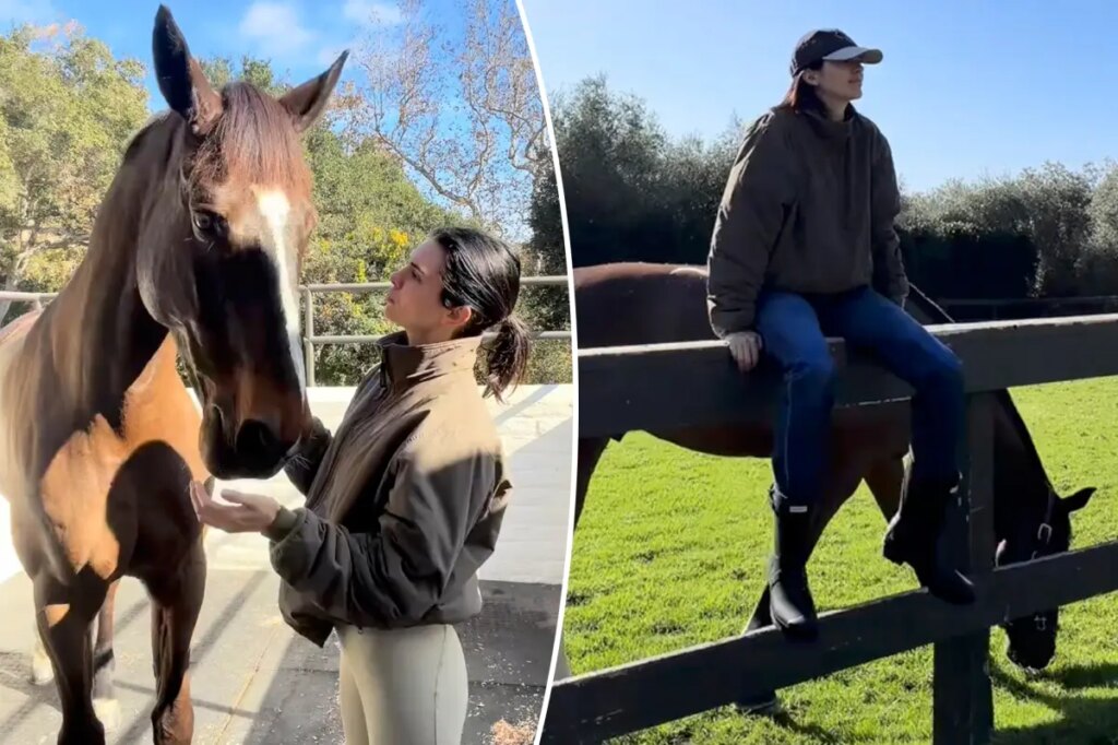 Kendall Jenner gives rare glimpse inside $23M Montecito ranch as she decorates for Christmas