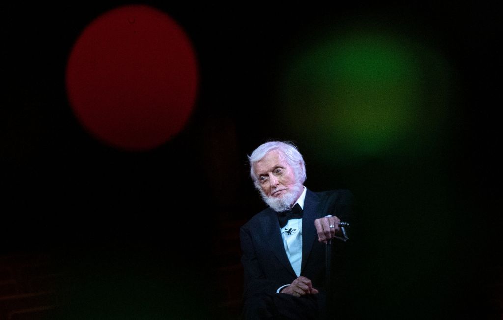 Dick Van Dyke looks on during the 43rd Annual Kennedy Center Honors press conference at The Kennedy Center on May 21, 2021 in Washington, DC.