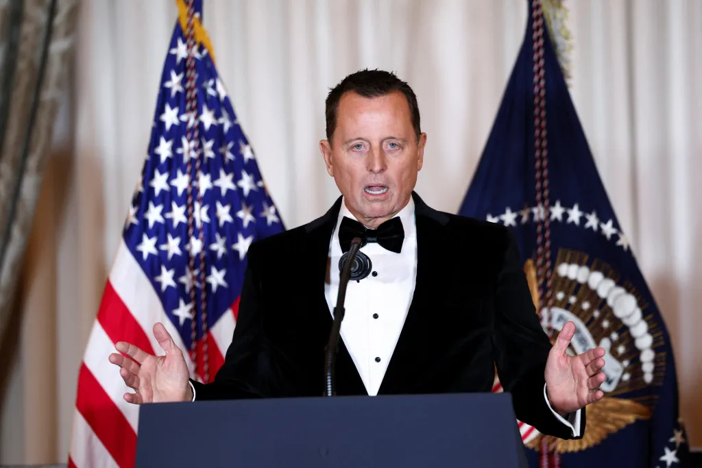 Kennedy Center President Richard Grenell speaks at the State Department Kennedy Center Honors Medal Presentation Dinner.