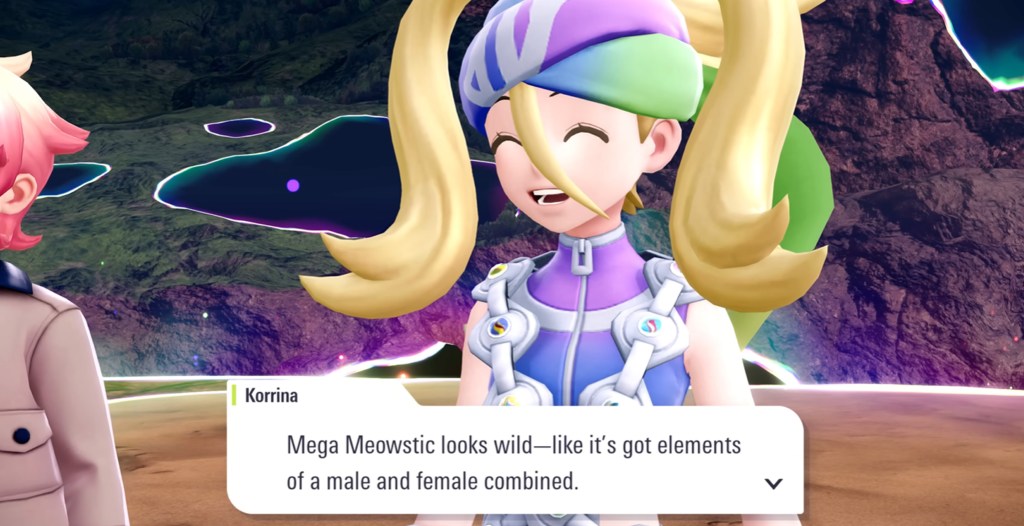 Korrina Mega Meowstic Male and Female Look