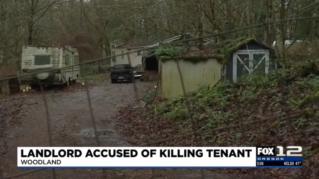 Property where Ricky Miller allegedly killed his tenant.