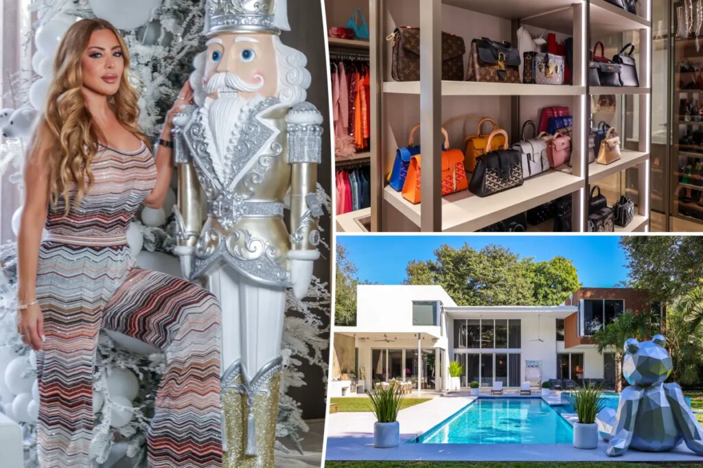 Inside Larsa Pippen’s modern Florida mansion — Christmas edition