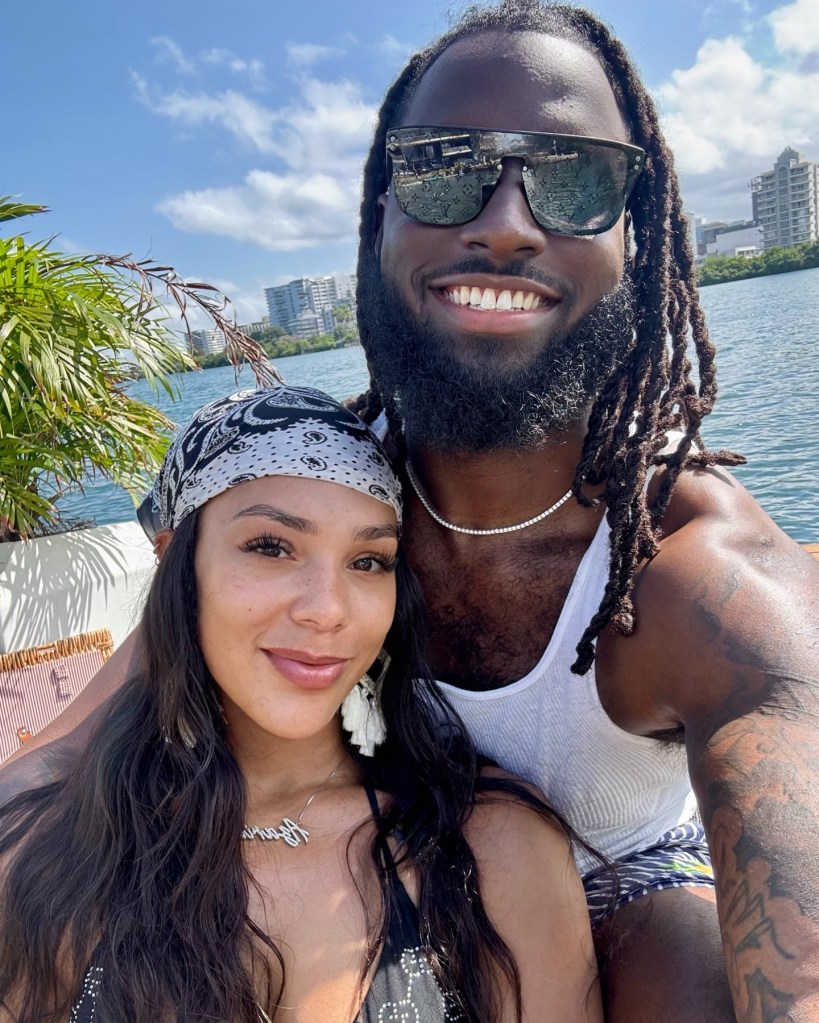 Ian Thomas and Azaria Algarin in a selfie.