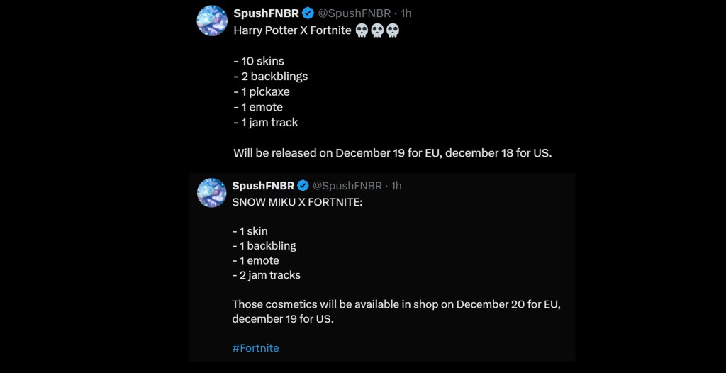 Leaked Winterfest 2025 Bundles