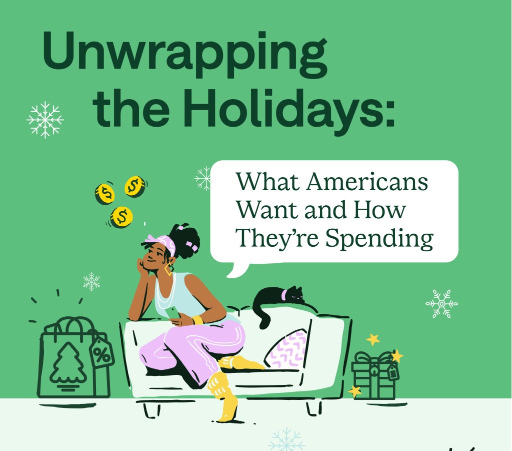 Illustration about what Americans want for the holidays.