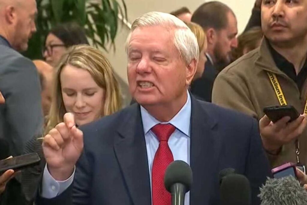 ‘This friggin’ video!’ Lindsey Graham loses it as reporters press on Trump’s boat strikes