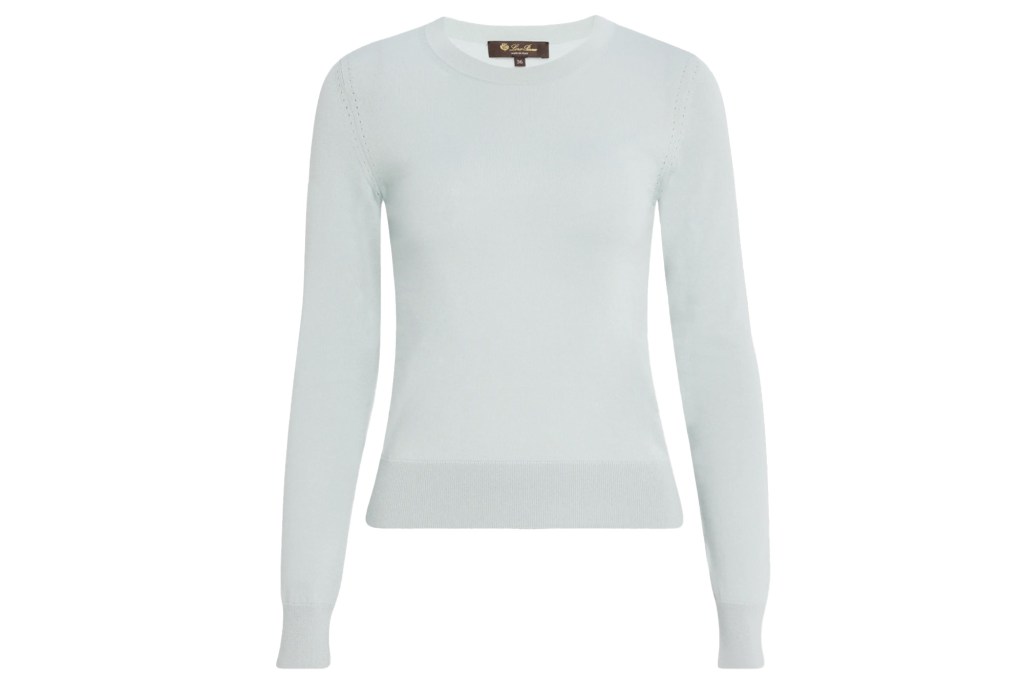 Loro Piana Long-Sleeve Cashmere Sweater