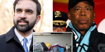 NYC’s Eric Adams gives Zohran Mamdani reality check on plan to stop clearing homeless tent cities