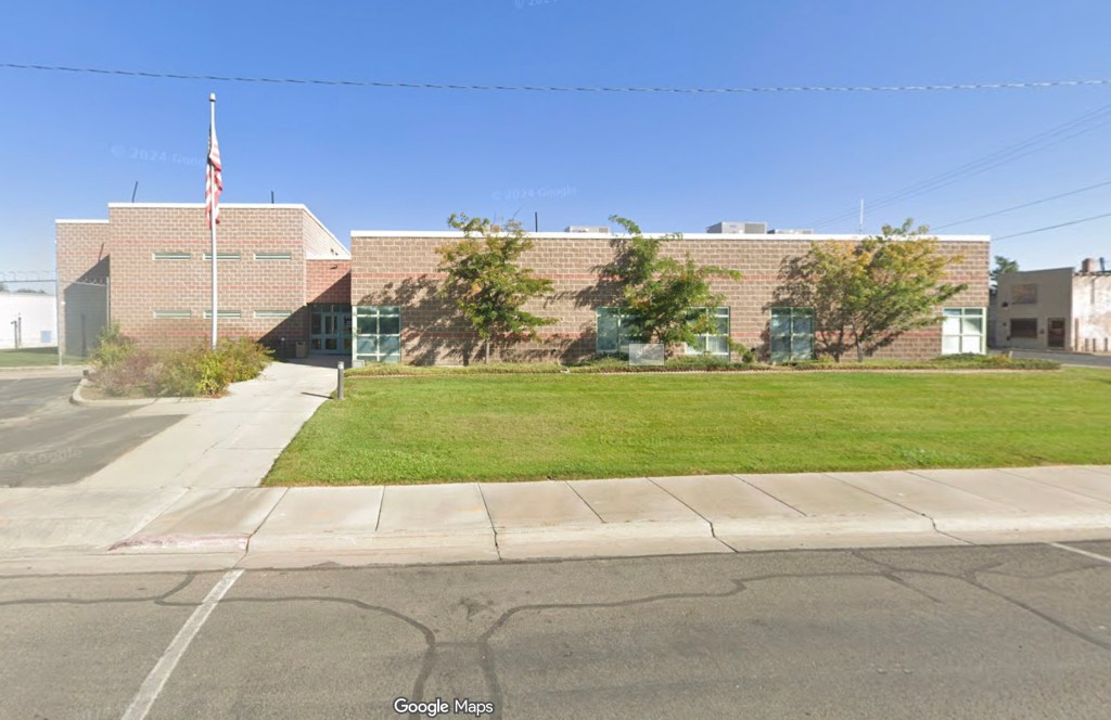 The building where a man was accused of stabbing a sex offender.