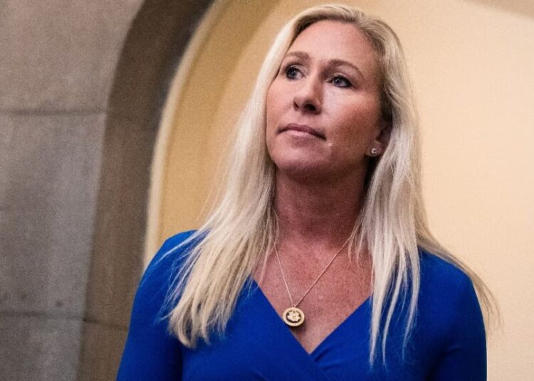 Marjorie Taylor Greene Says Trump Worried His Friends Would ‘Get Hurt’ Over Epstein Claims