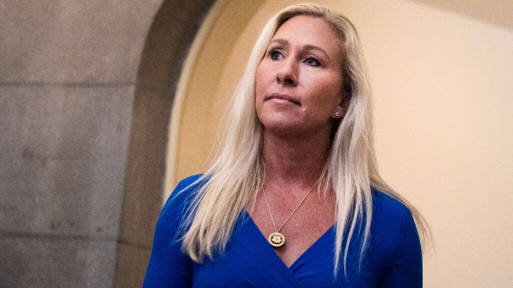 Marjorie Taylor Greene Says Trump Worried His Friends Would ‘Get Hurt’ Over Epstein Claims