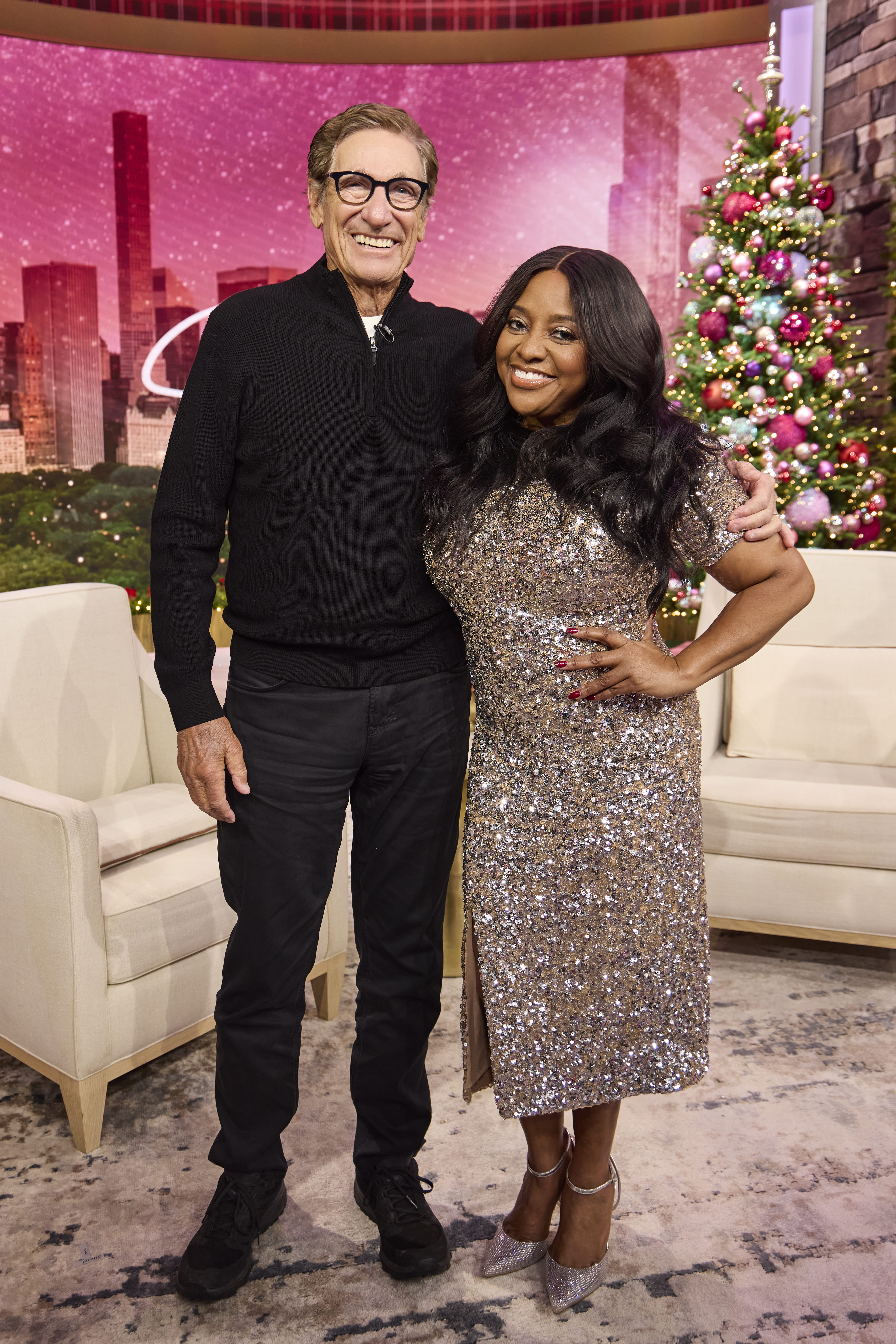 Maury Povich and Sherri Shepherd