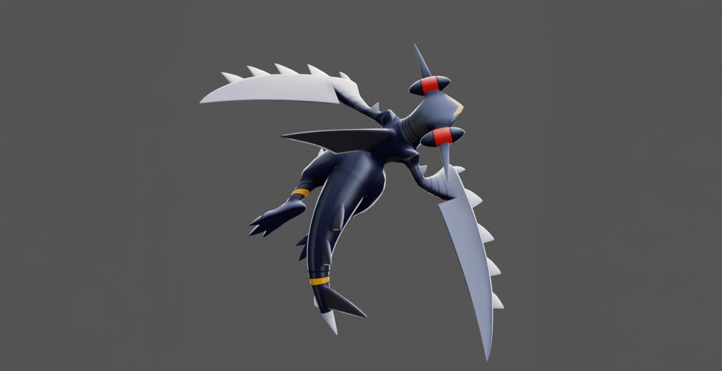 Mega Garchomp Z Model PLZA