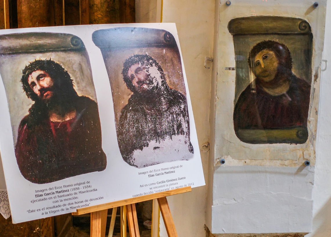 Mega Viral ‘Monkey Jesus’ Fresco Restorer Cecilia Giménez Dies at 94
